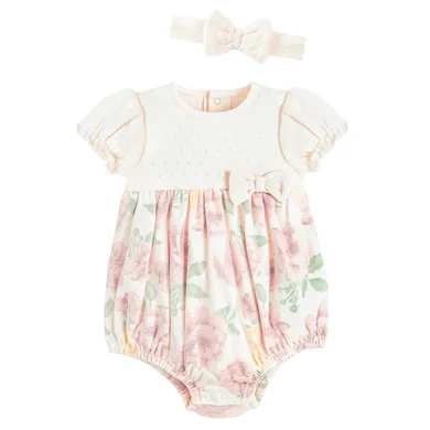 Cool Club, Komplet dziewczęcy, Body z krótkim rękawem, Opaska, mix