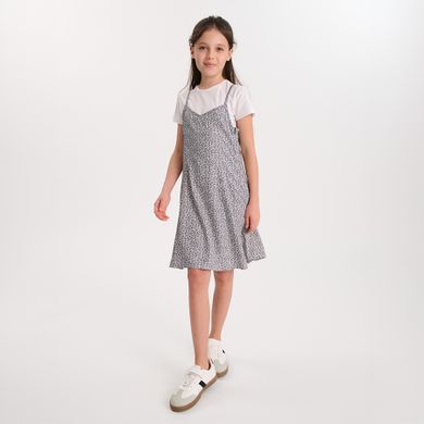 Cool Club, Komplet dziewczęcy, T-shirt, Sukienka na ramiączka, mix