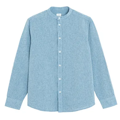 Cool Club, Koszula chłopięca z długim rękawem, regular, niebieska