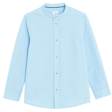 Cool Club, Koszula chłopięca z długim rękawem, regular, niebieska