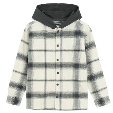 Cool Club, Koszula chłopięca z długim rękawem z kapturem, mix