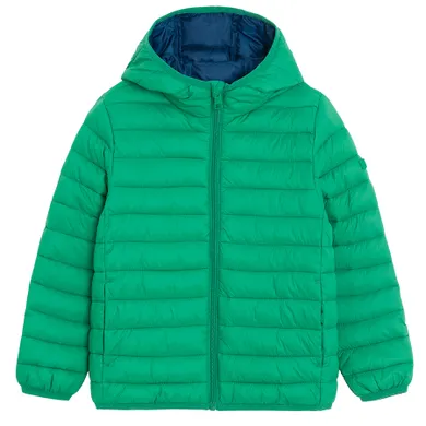 Cool Club, Kurtka chłopięca z kapturem, zielona