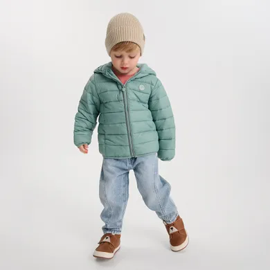 Cool Club, Kurtka chłopięca z kapturem, zielona