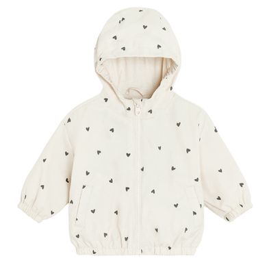 Cool Club, Kurtka dziewczęca z kapturem, biała