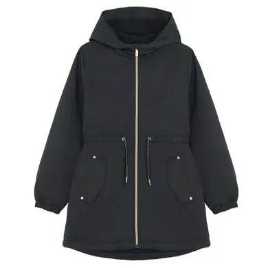 Cool Club, Kurtka dziewczęca z kapturem, czarna