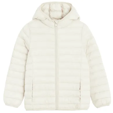 Cool Club, Kurtka dziewczęca z kapturem, ecru