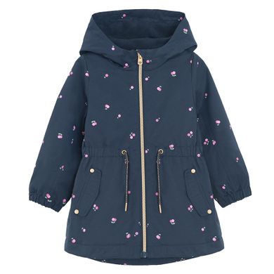 Cool Club, Kurtka dziewczęca z kapturem, niebieska