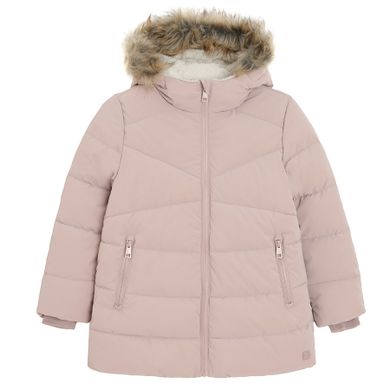 Cool Club, Kurtka dziewczęca z kapturem, ocieplana, różowa