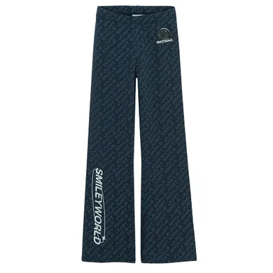 Cool Club, Legginsy dziewczęce, flare, granatowe, SmileyWorld