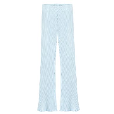 Cool Club, Legginsy dziewczęce, flare, prążkowane, niebieskie