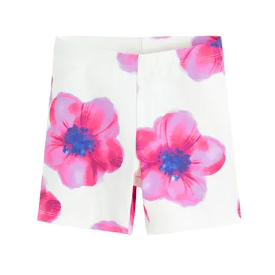 Cool Club, Legginsy dziewczęce, kolarki, białe