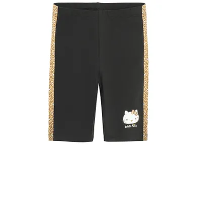 Cool Club, Legginsy dziewczęce, kolarki, czarne, Hello Kitty