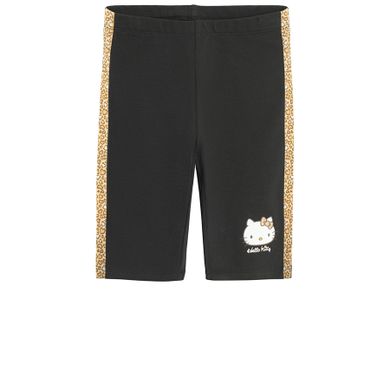 Cool Club, Legginsy dziewczęce, kolarki, czarne, Hello Kitty