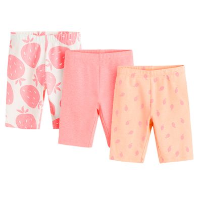 Cool Club, Legginsy dziewczęce, kolarki, mix, zestaw, 3 szt.