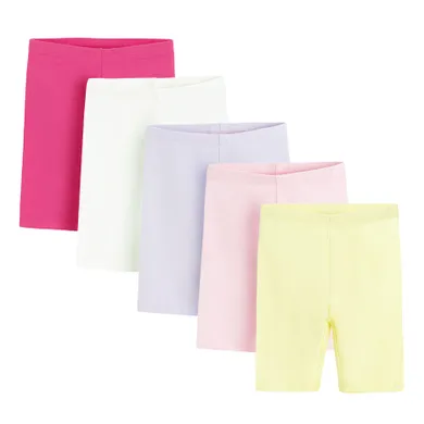 Cool Club, Legginsy dziewczęce, kolarki, mix, zestaw, 5 szt.