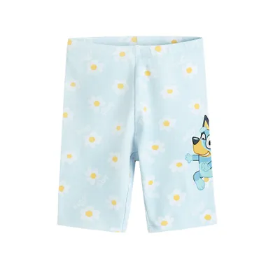 Cool Club, Legginsy dziewczęce, kolarki, niebieskie, Bluey
