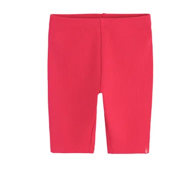Cool Club, Legginsy dziewczęce, kolarki, prążkowane, czerwone