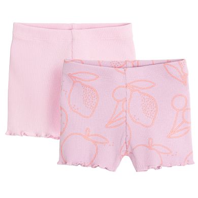 Cool Club, Legginsy dziewczęce, kolarki, prążkowane, mix, zestaw, 2 szt.