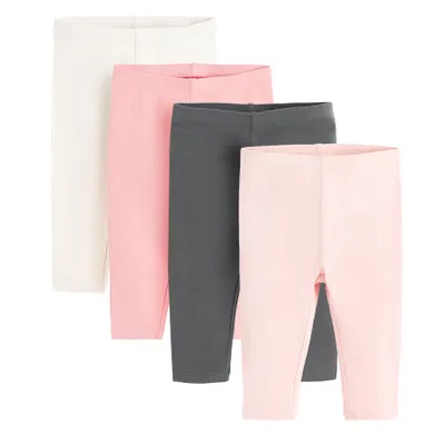 Cool Club, Legginsy dziewczęce, mix, zestaw, 4 szt.