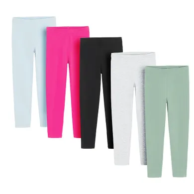 Cool Club, Legginsy dziewczęce, mix, zestaw, 5 szt.
