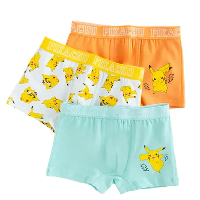 Cool Club, Majtki bokserki chłopięce, mix, Pokemon, zestaw, 3 szt.