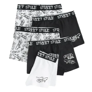 Cool Club, Majtki bokserki chłopięce, mix, zestaw, 5 szt.