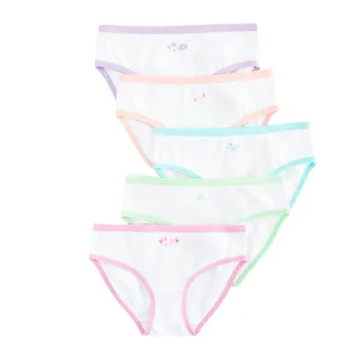 Cool Club, Majtki figi dziewczęce, białe, zestaw, 5 szt.