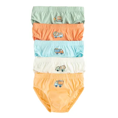 Cool Club, Majtki slipki chłopięce, mix, zestaw, 5 szt.