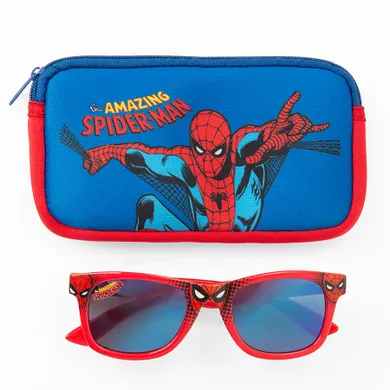 Cool Club, Okulary przeciwsłoneczne chłopięce, Etui, mix, Spider-Man