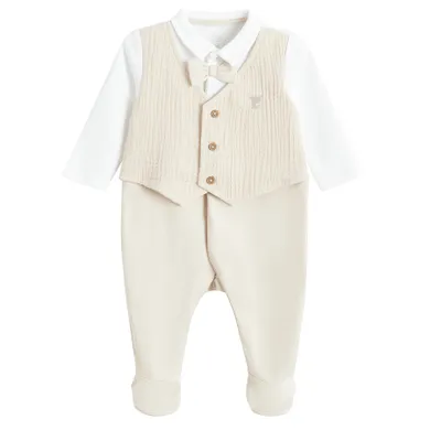 Cool Club, Pajac chłopięcy, beżowy