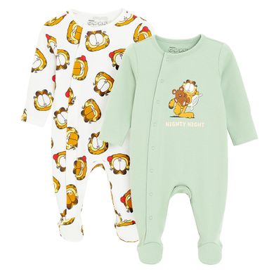 Cool Club, Pajac chłopięcy, mix, zestaw, 2 szt., Garfield