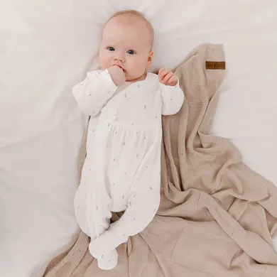 Cool Club, Pajac dziewczęcy, ażurowy, biały