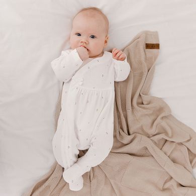 Cool Club, Pajac dziewczęcy, ażurowy, biały