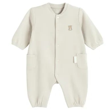 Cool Club, Pajac niemowlęcy, beżowy