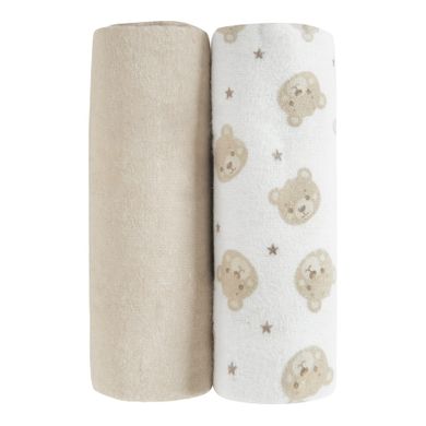 Cool Club, Pieluchy flanelowe niemowlęce, 70-80 cm, mix, zestaw, 2 szt.