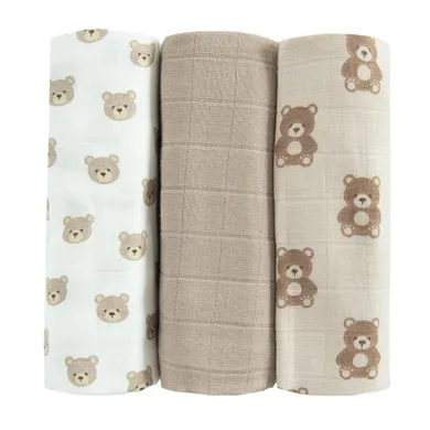 Cool Club, Pieluchy tetrowe niemowlęce, 70-80 cm, mix, zestaw, 3 szt.