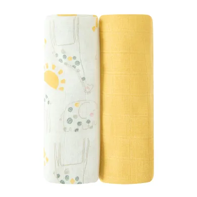 Cool Club, Pieluchy tetrowe niemowlęce, mix, 70-80cm, zestaw, 2 szt.