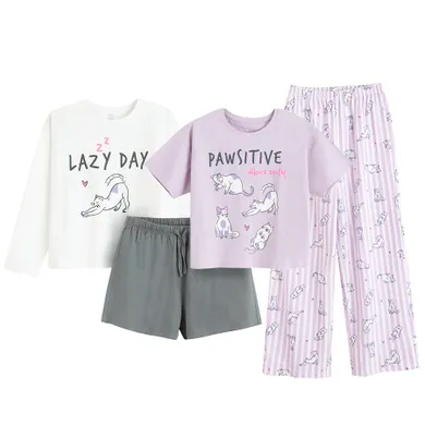 Cool Club, Piżama dziewczęca, mix, zestaw, 2 szt.