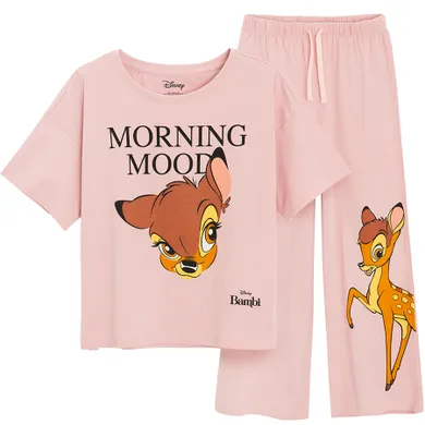 Cool Club, Piżama dziewczęca, różowa, Bambi