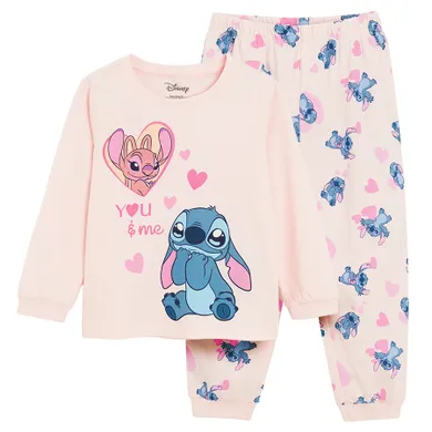Cool Club, Piżama dziewczęca, różowa, Lilo i Stitch