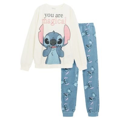 Cool Club, Piżama dziewczęca, welurowa, mix, Lilo i Stitch