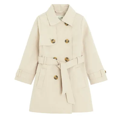 Cool Club, Płaszcz dziewczęcy, beżowy