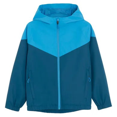 Cool Club, Przeciwdeszczowa kurtka chłopięca z kapturem, niebieska
