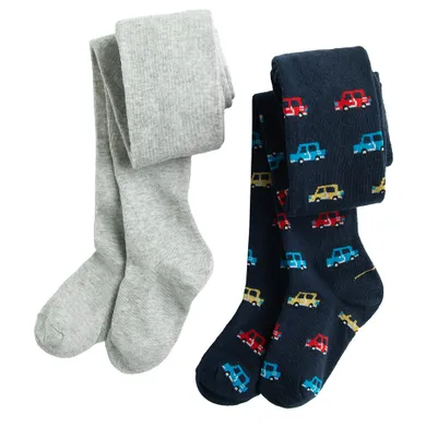 Cool Club, Rajstopy chłopięce, mix, zestaw, 2 szt.