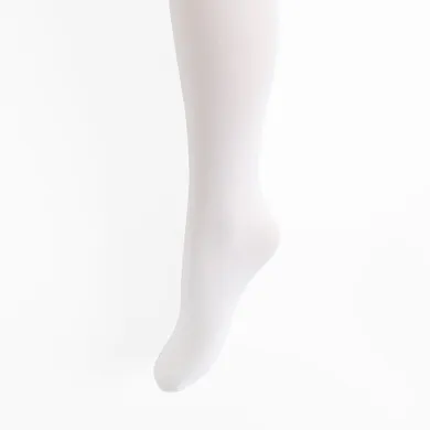Cool Club, Rajstopy dziewczęce, białe, mikrofibra, 40 DEN
