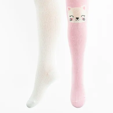 Cool Club, Rajstopy dziewczęce, mix, zestaw, 2 szt.