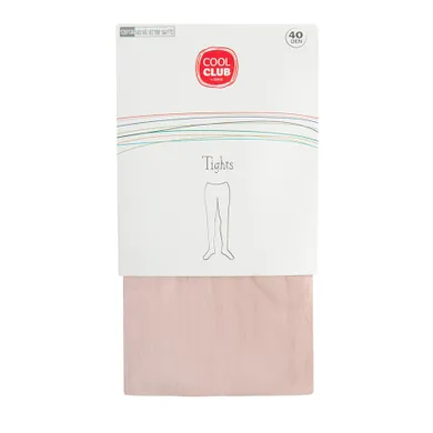 Cool Club, Rajstopy dziewczęce, różowe, 40 DEN