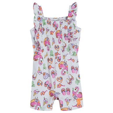 Cool Club, Rampers dziewczęcy, ecru