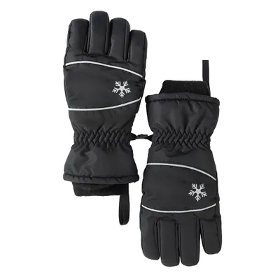 Cool Club, Rękawiczki narciarskie dziewczęce, czarne