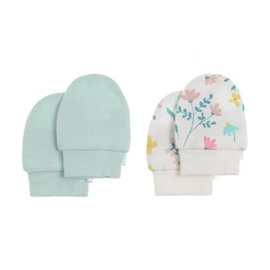 Cool Club, Rękawiczki niedrapki dziewczęce, mix, zestaw, 2 szt.